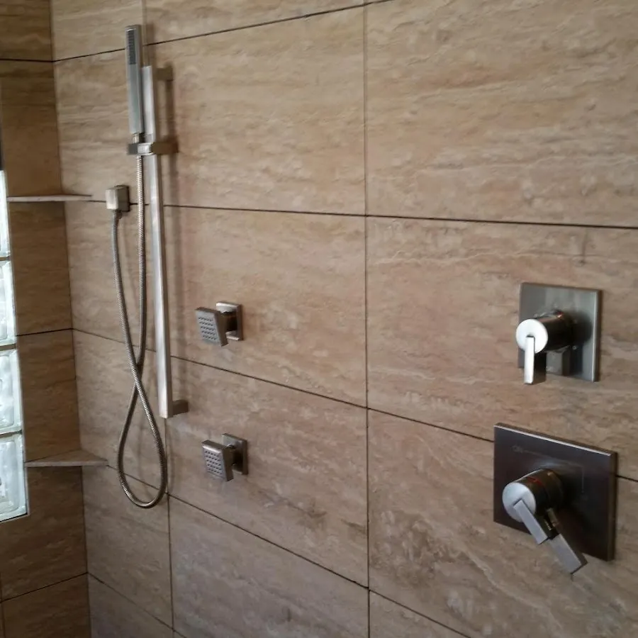 Shower fixture installation for Gas Line Repair in Dunmore